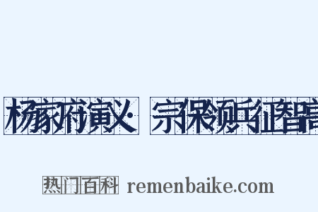 杨家府演义·宗保领兵征智高是什么意思的图片